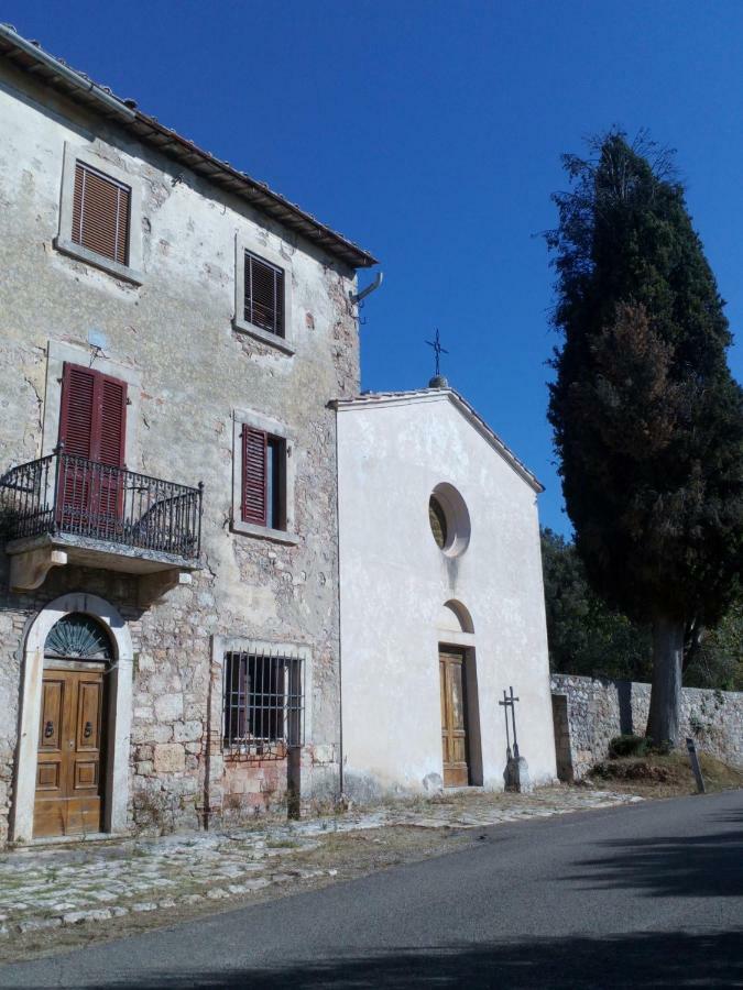 Il Fienile Nella Roccia Pension Casole dʼElsa Buitenkant foto